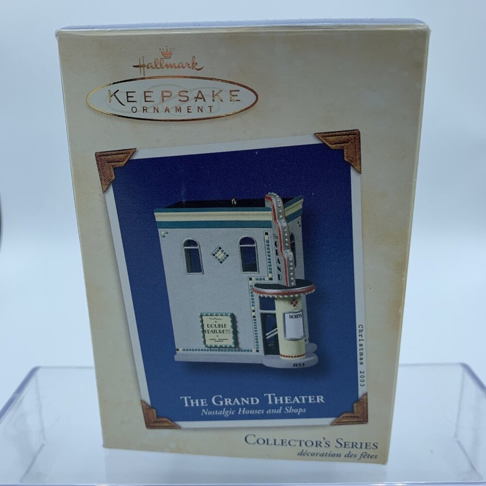 Hallmark 2003 "The Grand Theater" Christmas Tree Ornament